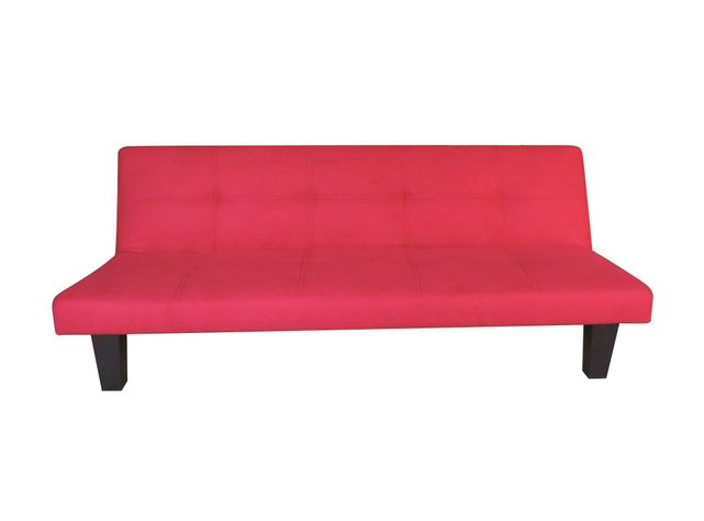 Futón Praga Tela rojo Idetex-0