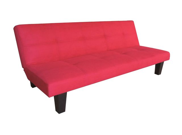 Futón Praga Tela rojo Idetex-1