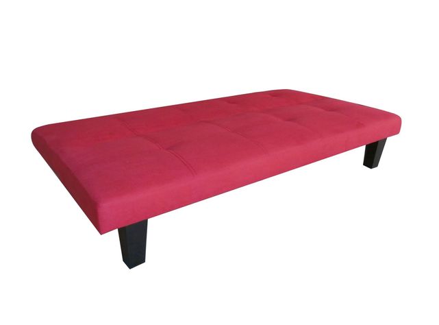 Futón Praga Tela rojo Idetex-2