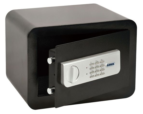 Caja fuerte 25x35x25 cm HYQHOUARN089 negro Arnik-0