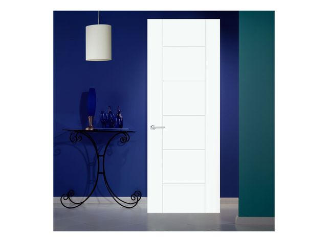 Puerta Interior Amparo 90x210 cm sin perforación Masonite-0