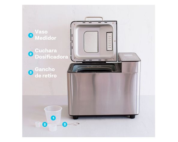 Máquina de pan 550W Multibread inox EasyWays.-7