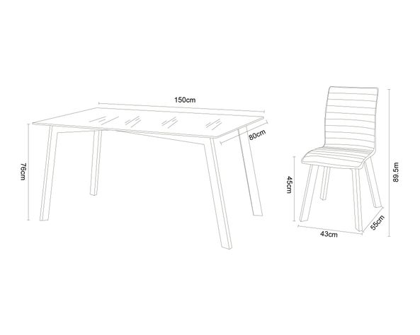 Comedor 6 sillas Domi M+Design-5