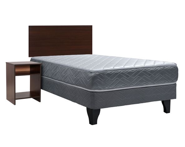 Cama europea 1.5 plazas Aura + Set Cádiz Celta-0