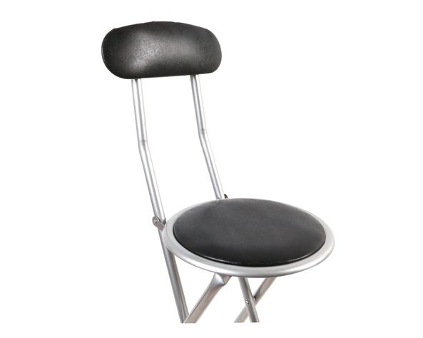 Silla bar plegable negro M+Design-3