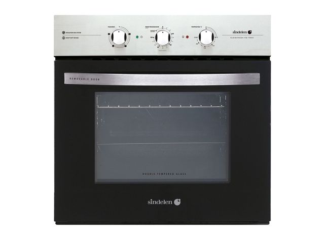 Horno empotrado 57 litros HE-7200 inox Sindelen-0
