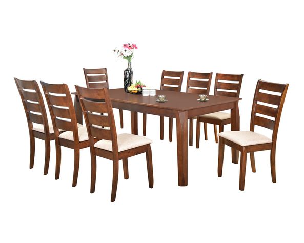 Comedor 8 sillas Alex moca/beige M+Design-5