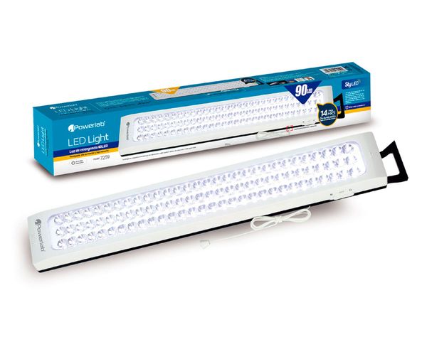 Lámpara de emergencia 90 LED 14 horas Powerlab-1