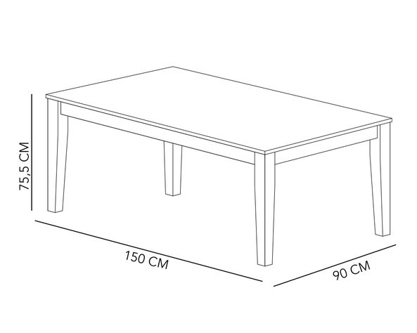 Comedor 6 sillas Ayden moca M+Design-5
