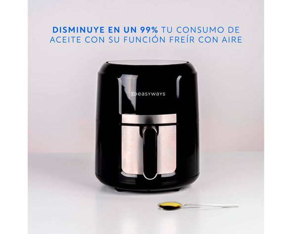 Freidora de aire Multitouch negro 3.7 lt-3