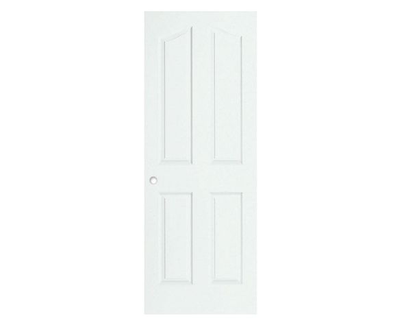 Puerta Interior Madrigal HDF 70x200 cm con perforación Masonite-1