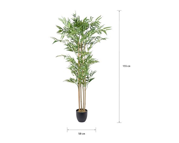 Planta artificial Bamboo Outzen.-6