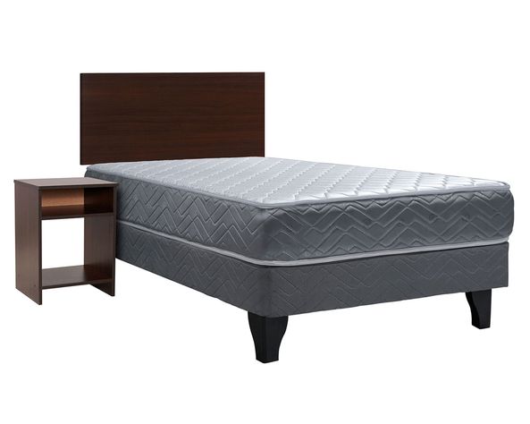 Cama europea 1 plaza Aura + Set Cádiz Celta-0