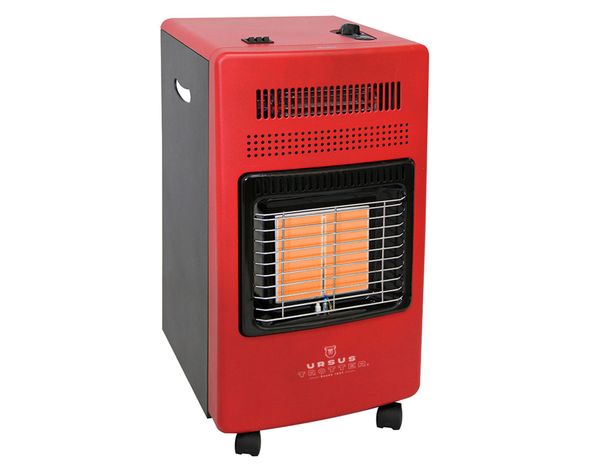 Estufa a gas infrarroja 5 kg GR2800ET rojo Ursus Trotter-0