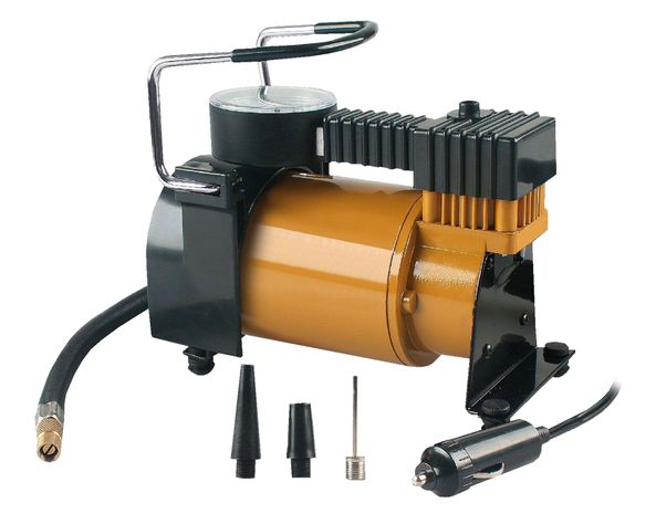 Compresor auto 100 PSI 12V + bolso Datrak-0