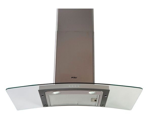 Campana mural 202W New Crystal inox-0