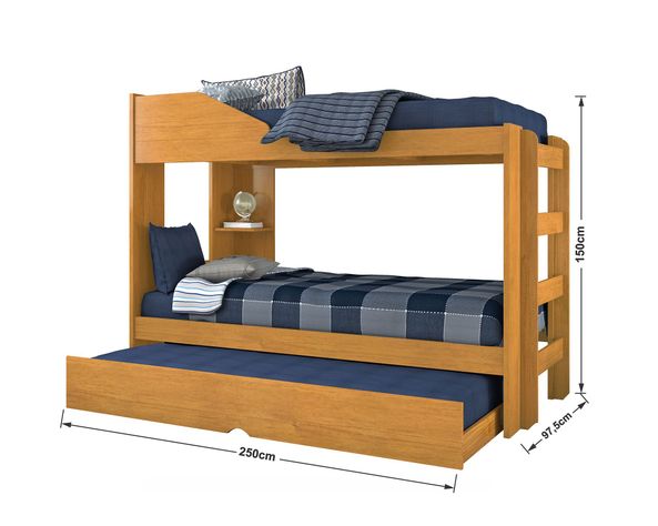 Camarote + cama auxiliar 1 plaza Indy carvalho Altavision-4