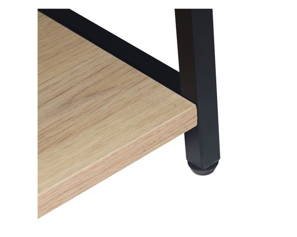 Repisa 6 niveles Alerce natural/negro M+Design-4