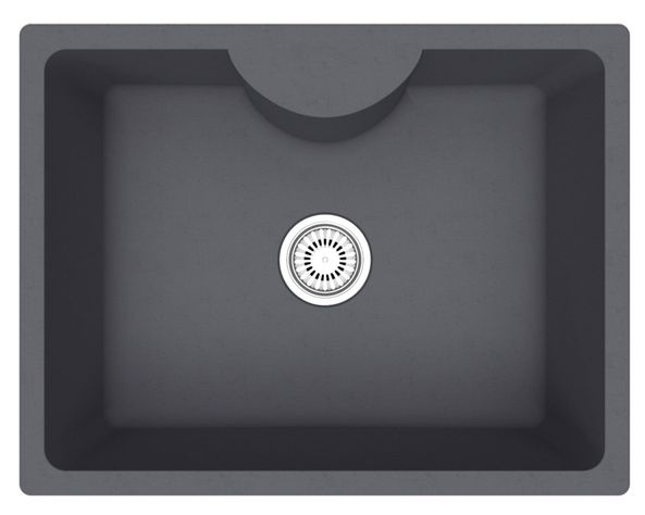 Lavaplatos sobreponer 58x45 cm Deluxe Túnez FDV-0