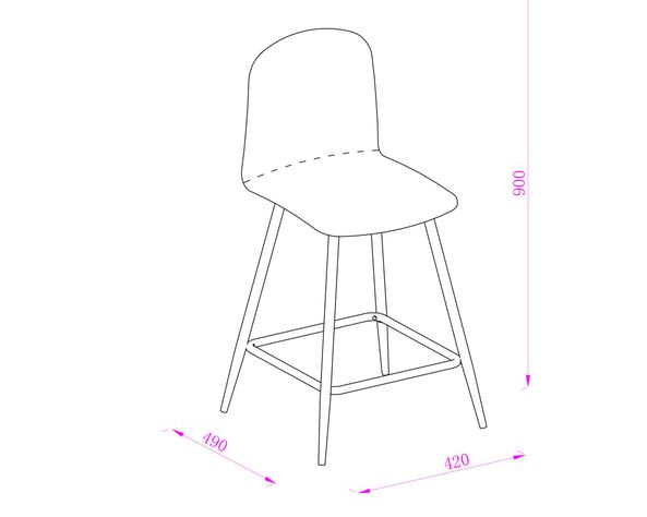 Silla negro M+Design-3