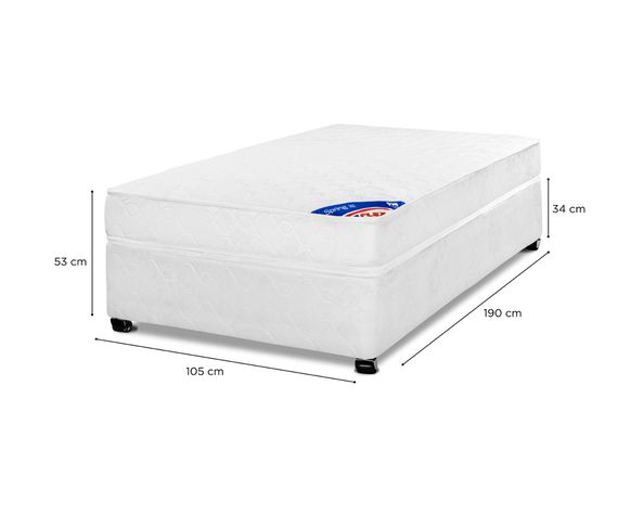Cama americana 1.5 plazas x 190 cm Spring III-5