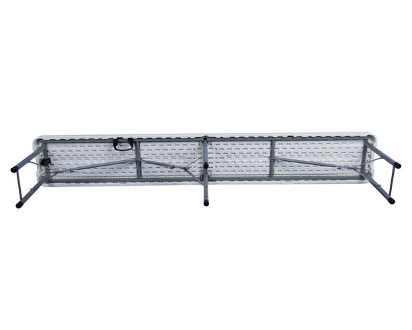 Banco plegable 180 cm blanco Outzen-1