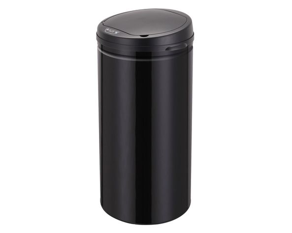 Basurero 30 litros sensor negro Cotidiana.-2