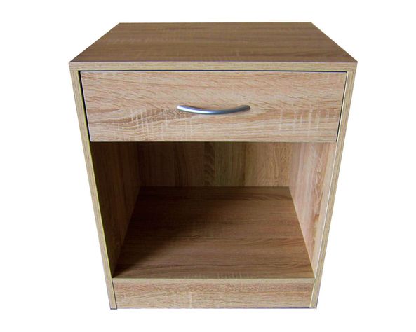 Clóset 2 puertas + Cómoda 3 cajones + Velador 1 cajón M+Design-4