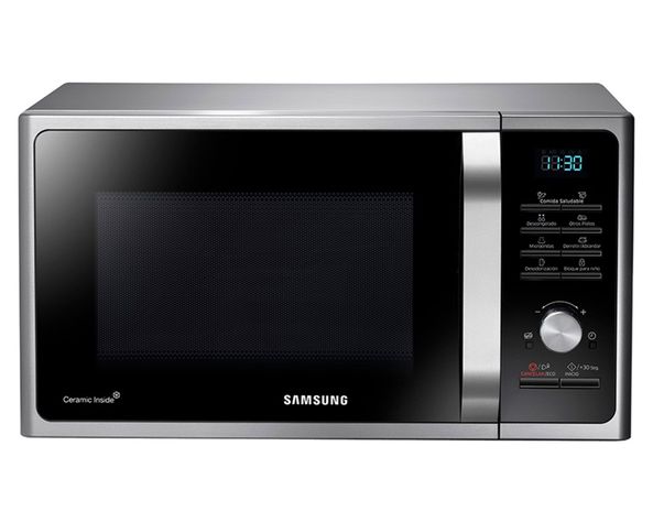 Microondas digital 28 litros MS28F303TAS silver Samsung-6