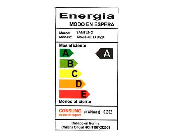 Microondas digital 28 litros MS28F303TAS silver Samsung-9