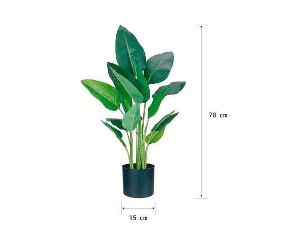 Planta artificial Banana Outzen-6