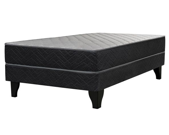 Cama europea 1.5 plazas x 190 cm Apolo black Celta-0