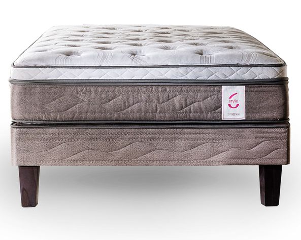 Cama europea 1.5 plazas New style 6 Rosen-1