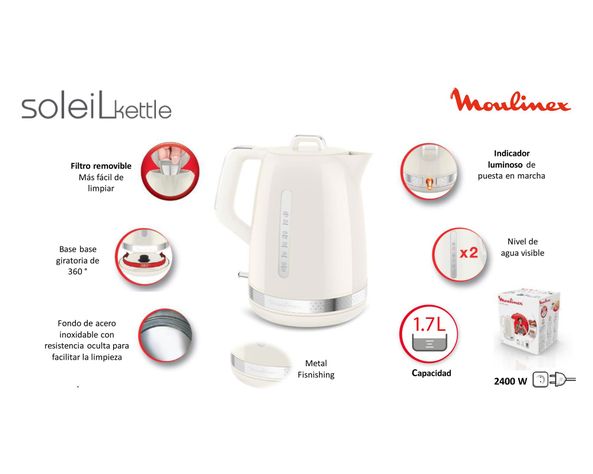 Hervidor Soleil 2400W Moulinex-5