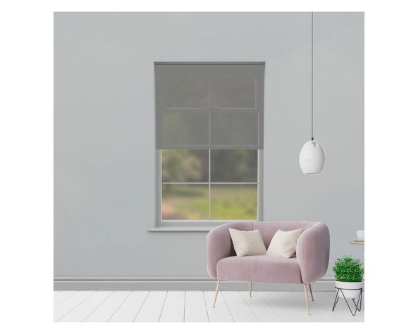 Cortina roller 100x165 cm Sunscren gris oscuro Cotidiana-0