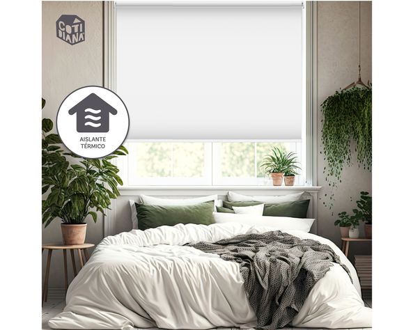 Cortina roller 100x165 cm Sunscren gris oscuro Cotidiana-7