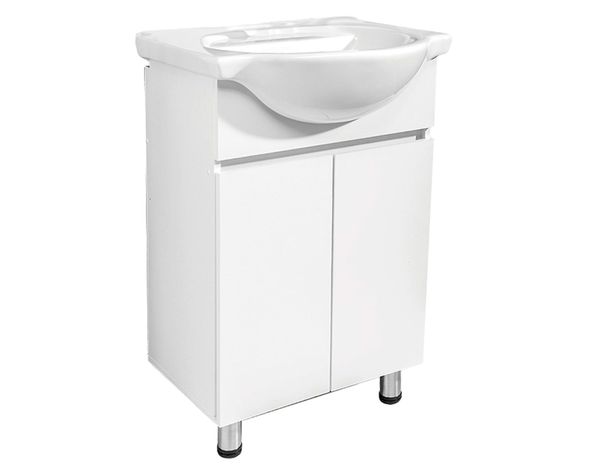 Mueble vanitorio 53.5 cm 2 puertas Parma 56 blanco Briggs-0
