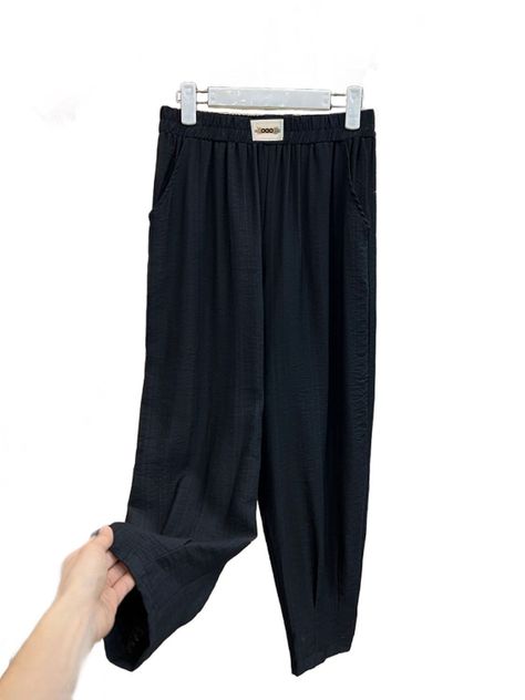 3/4 pantalones para mujer casual-1