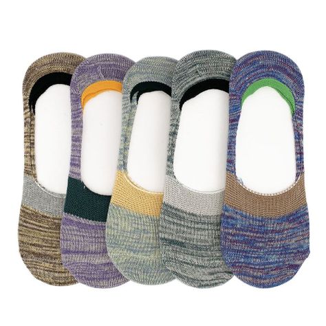 Calcetines con diseño, NW, modelo invisible, pack de 5-0