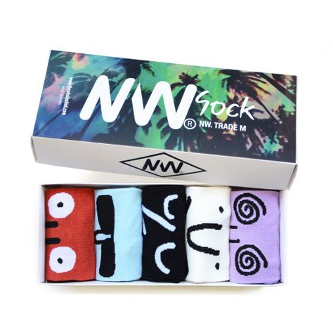 Calcetines con diseño, NW, modelo tobillo, pack de 5-1