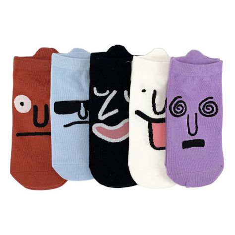 Calcetines con diseño, NW, modelo tobillo, pack de 5-0