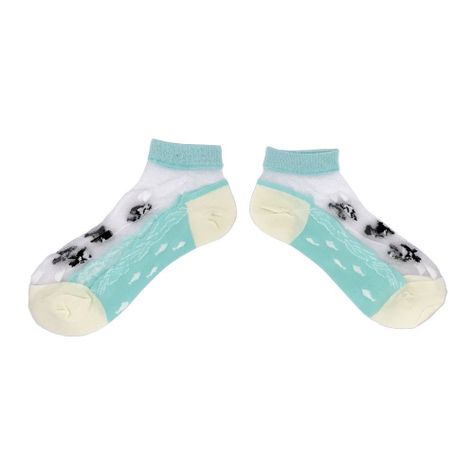 Calcetines con diseño,Transparentes,  NW, modelo tobillo, 5 pares-4