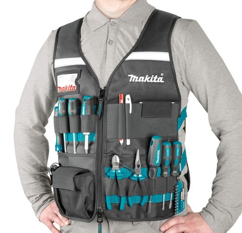 Chaleco De Trabajo Porta Herramientas Ajustable - Makita-2