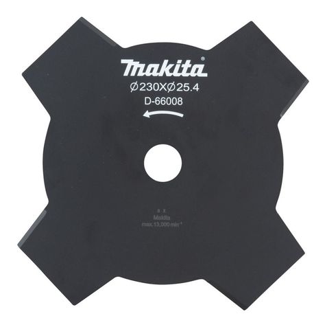 Cuchillo Metal 4 Puntas Et 230x25,4x1,8mm Makita D-66008-0