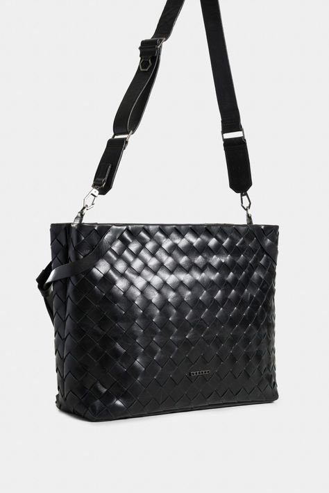 Vélez Shopping Tachete De Cuero Para Mujer Laterales Negro-1