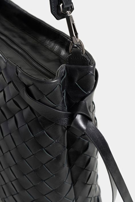 Vélez Shopping Tachete De Cuero Para Mujer Laterales Negro-4