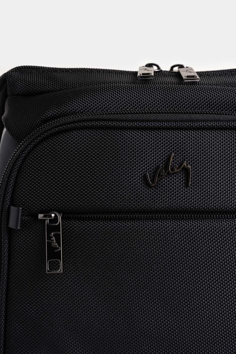 Vélez Bolso Manos Libres Moon De Lona Negro-3