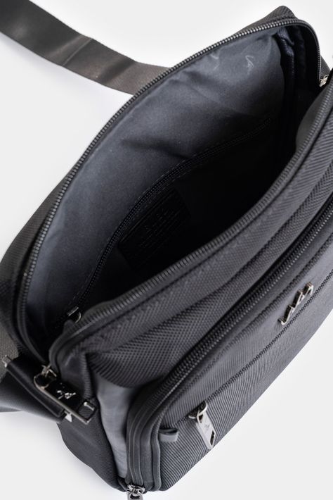 Vélez Bolso Manos Libres Moon De Lona Negro-4
