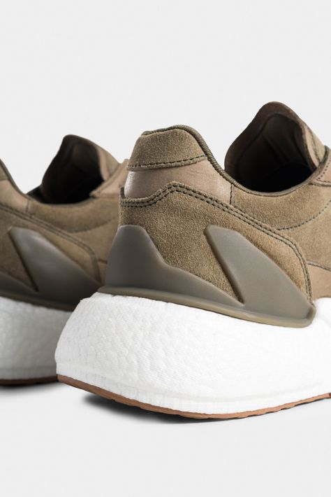 Vélez Zapatillas Bolet 2 Cuero Y Gamuza Hombre Verde Oliva-4