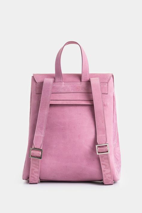 Vélez Mochila Corina 2 De Cuero  Mujer Detalle Grabado Mora-2